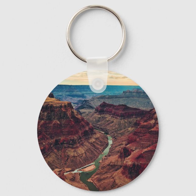 Grand Canyon National Park Arizona, Colorado River Key Ring (Front)
