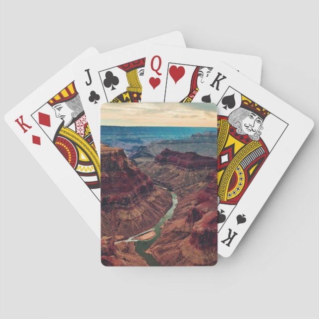 Grand Canyon National Park Arizona, Colorado River Playing Cards (Back)