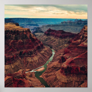 Grand Canyon National Park Arizona, Colorado River Poster