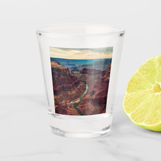 Grand Canyon National Park Arizona, Colorado River Shot Glass (Front)