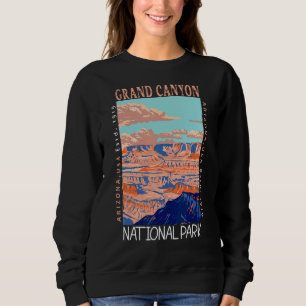 Grand Canyon National Park Arizona Distressed Vint Sweatshirt