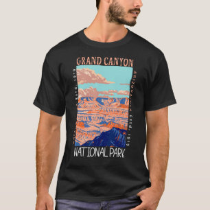 Grand Canyon National Park Arizona Distressed Vint T-Shirt