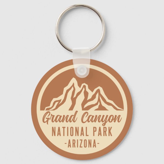 Grand Canyon National Park Arizona Key Ring (Front)