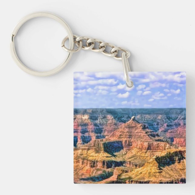 Grand Canyon National Park Arizona Key Ring (Front)