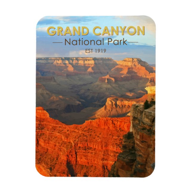  Grand Canyon National Park Arizona Magnet (Vertical)