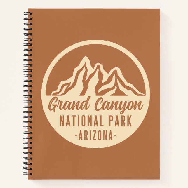 Grand Canyon National Park Arizona Notebook (Front)
