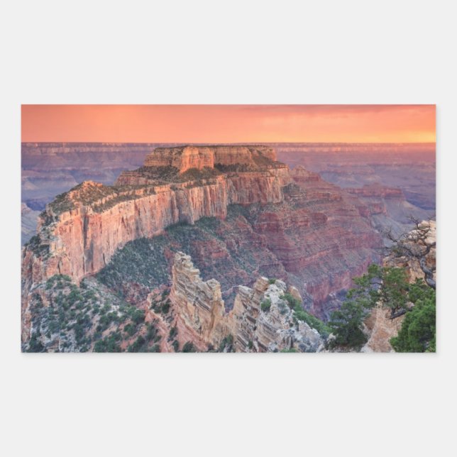Grand Canyon National Park, Arizona Rectangular Sticker (Front)