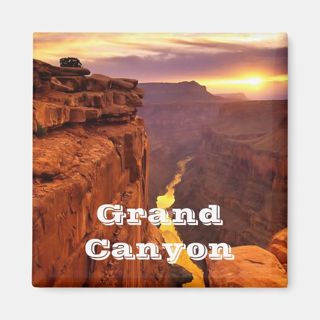 Grand Canyon National Park Arizona Sunset Magnet (Front)