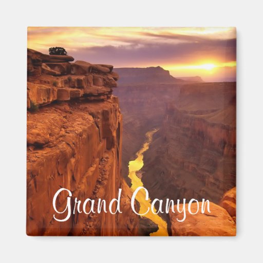 Image of Grand Canyon National Park Arizona Sunset Magnet