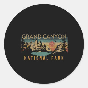 Grand Canyon National Park Arizona Usa Outdoor Classic Round Sticker