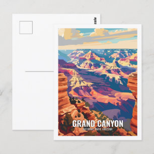 Grand Canyon National Park Arizona USA  Postcard