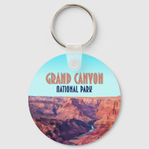 Grand Canyon National Park Arizona Vintage Key Ring