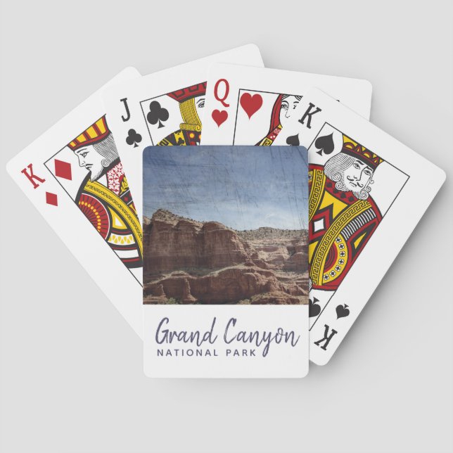 Grand Canyon National Park Arizona Vintage Playing Cards (Back)