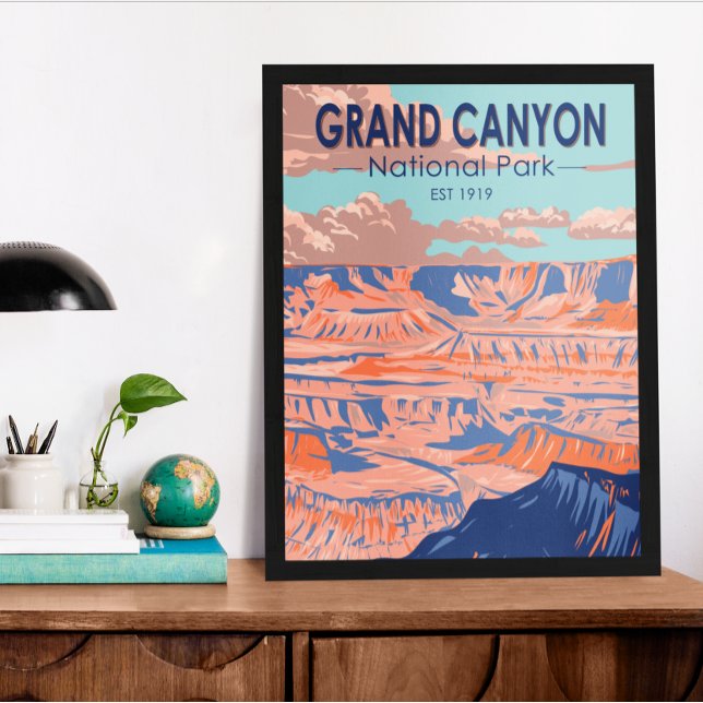  Grand Canyon National Park Arizona Vintage  Poster (Creator Uploaded)