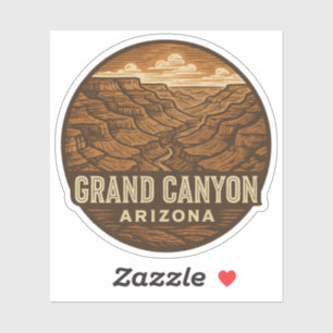 Grand Canyon National Park Arizona Vinyl Sticker