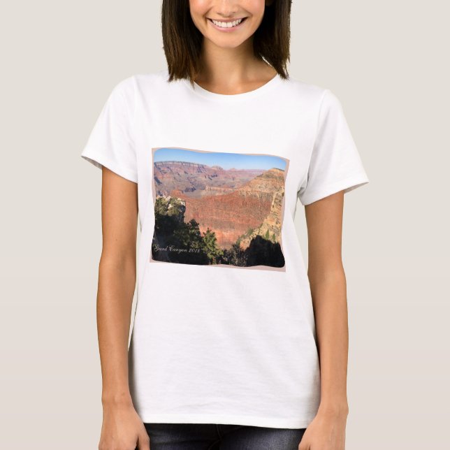 Grand Canyon National Park AZ Photo T-Shirt (Front)