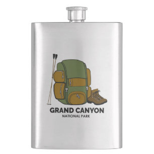 Grand Canyon National Park Backpack Hip Flask