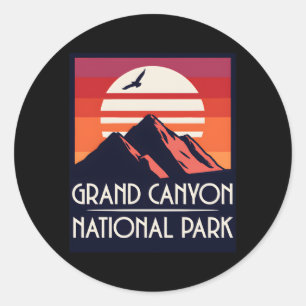 Grand Canyon National Park Classic Round Sticker