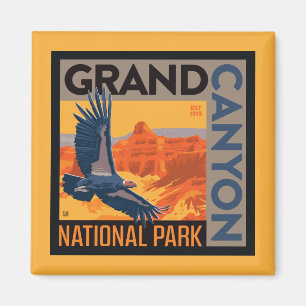 Grand Canyon National Park Condors Magnet