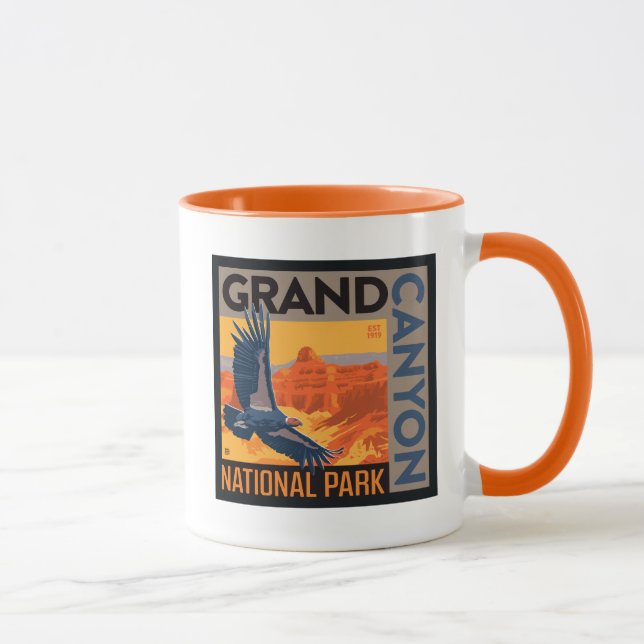 Grand Canyon National Park | Condors Mug (Right)