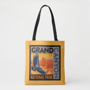 Grand Canyon National Park Condors Tote Bag