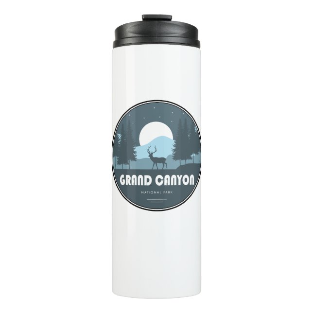 Grand Canyon National Park Deer Thermal Tumbler (Front)