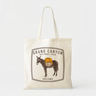 Grand Canyon National Park Donkey Tote Bag