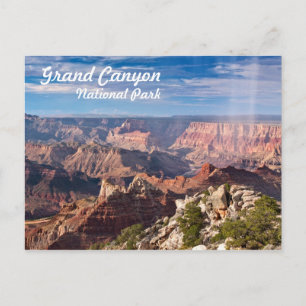 Grand Canyon National Park during a rainshower Postcard