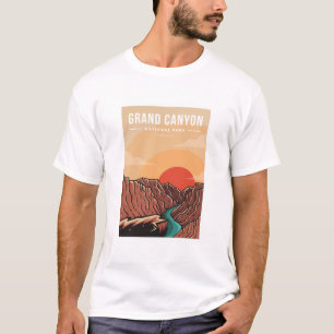 Grand canyon national park emblem patch logo T-Shirt