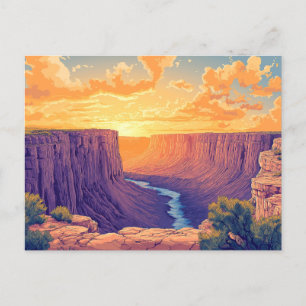 Grand Canyon National Park Happy Holidays card 
