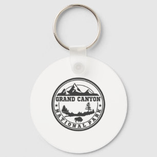 Grand Canyon National Park Hiking Wanderlust Tee Key Ring