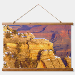 Grand Canyon National Park in Winter Hanging Tapestry