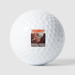 Grand Canyon National Park Landscape  Golf Balls
