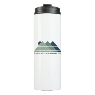 Grand Canyon National Park Mountain Sun Thermal Tumbler