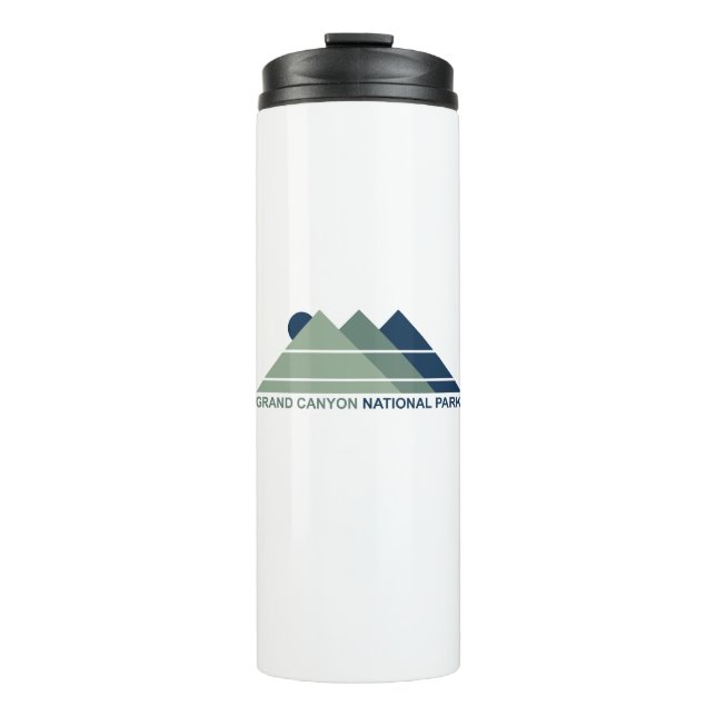 Grand Canyon National Park Mountain Sun Thermal Tumbler (Front)