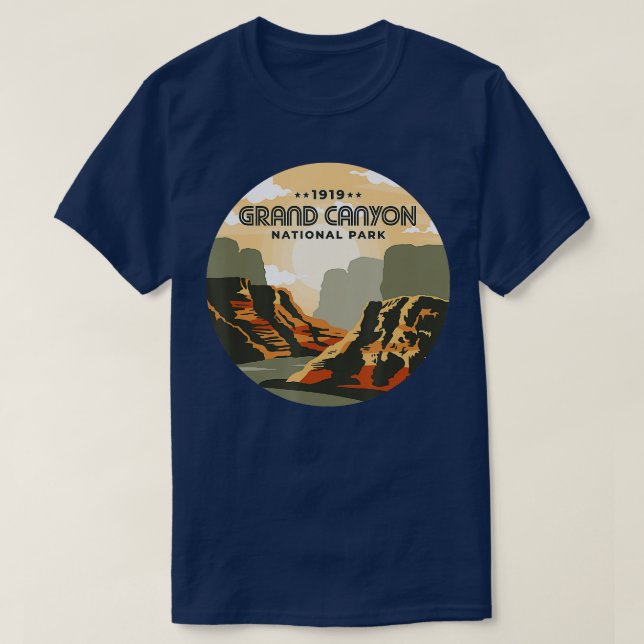 Grand Canyon National Park North Rim Arizona  T-Shirt (Design Front)