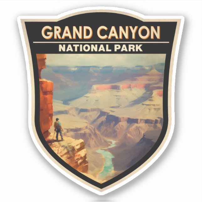 Grand Canyon National Park Oil Painting Art Travel (Front)