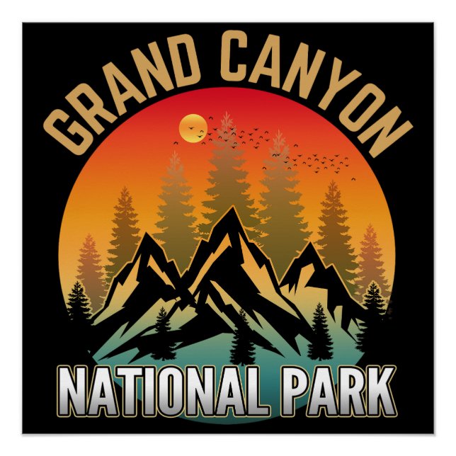 Grand Canyon National Park Poster (Front)