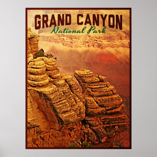 Grand Canyon National Park Poster (Front)