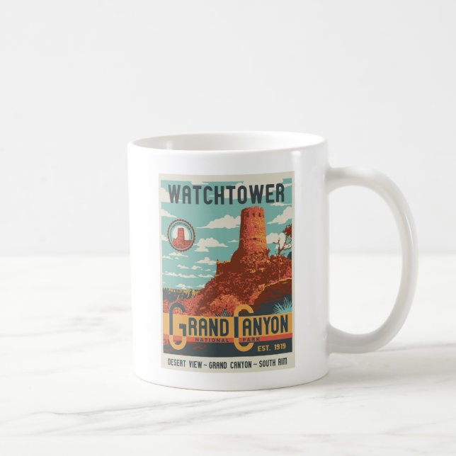 Grand Canyon National Park Poster Mug (Right)