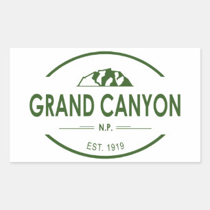 Grand Canyon National Park Rectangular Sticker
