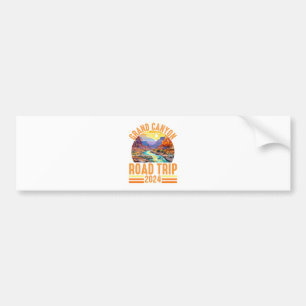 Grand Canyon National Park Road Trip 2024 Bumper Sticker