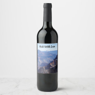 Grand Canyon National Park, South Rim       Wine Label