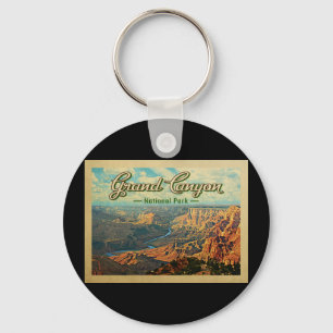 Grand Canyon National Park Vintage Travel Key Ring