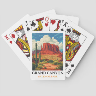 Grand Canyon National Park Vintage Travel Playing Cards
