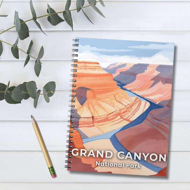 Grand Canyon National Park Watercolor Travel Notebook (Creator Uploaded)