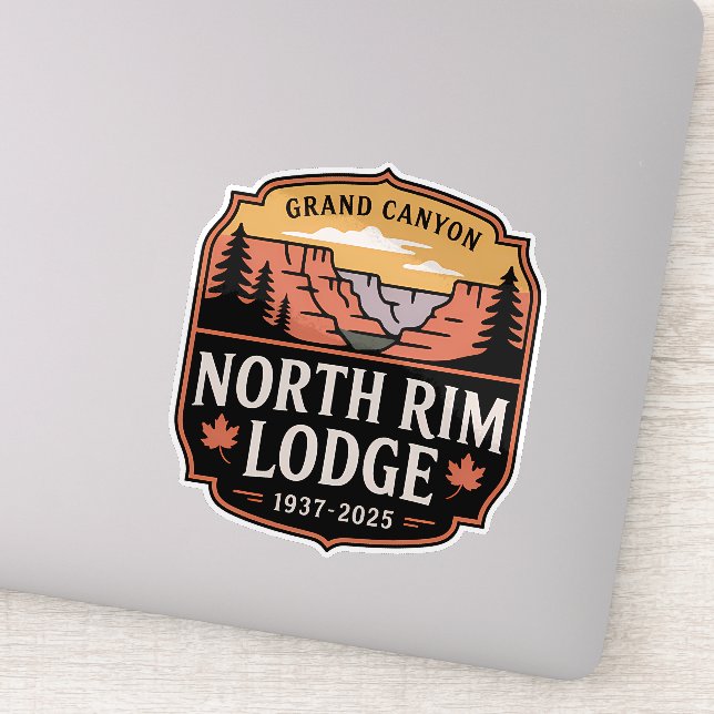 Grand Canyon North Rim Lodge Memorial 1937–2025  (Detail)