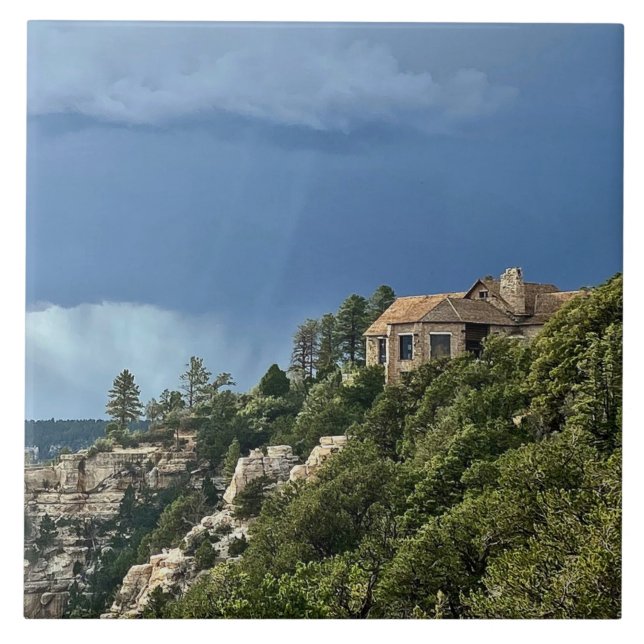 Grand Canyon North Rim Lodge Tile (Front)