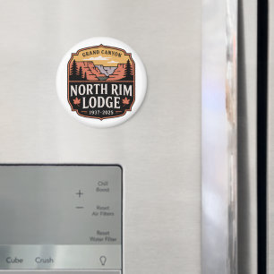 Grand Canyon North Rim Lodge Tribute 1937–2025  Magnet