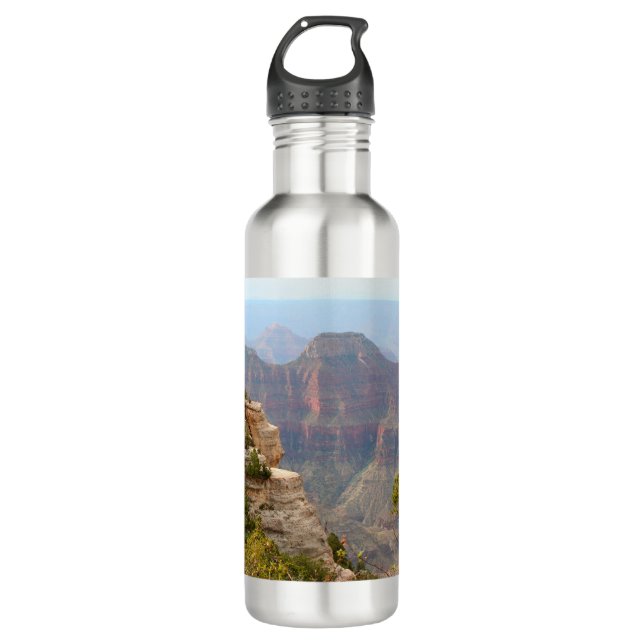 Grand Canyon North Rim lookout 710 Ml Water Bottle (Front)